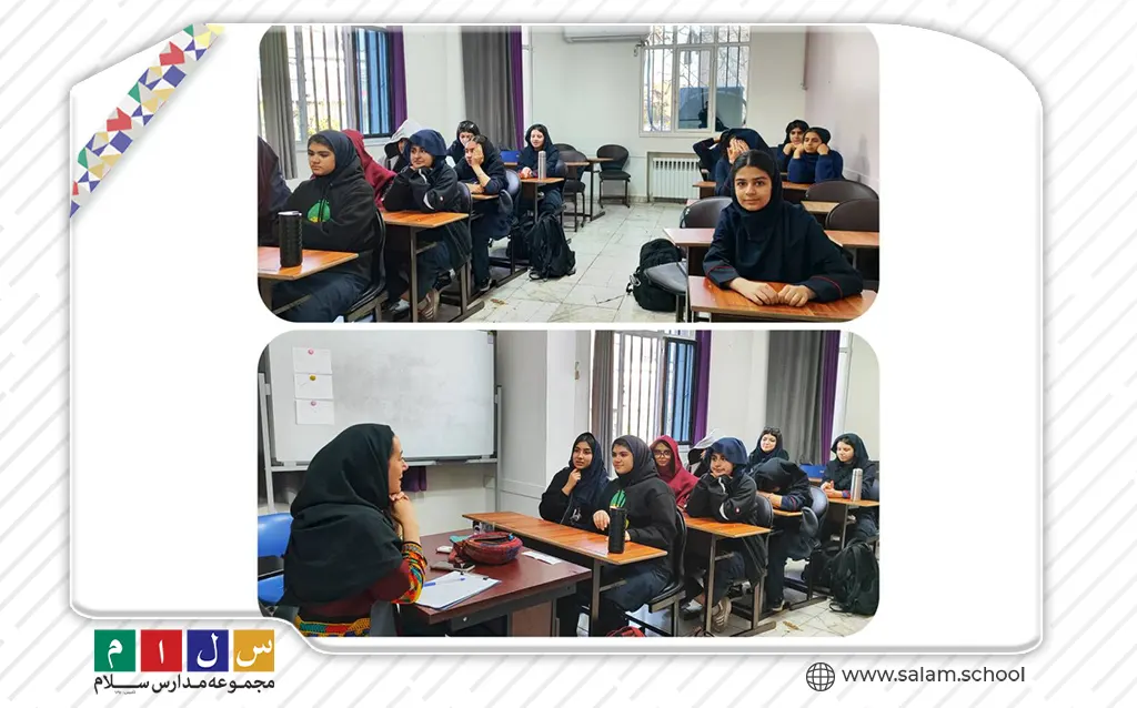 برگزاری اولین جلسه تمرین سرود در متوسطه دوره اول سلام سبز