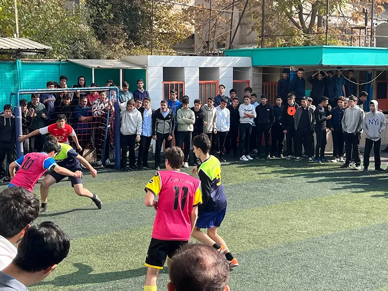 گزارش تصویری هفته هفتم لیگ فوتبال دبیرستان سلام تجریش