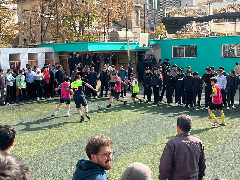 گزارش تصویری هفته هفتم لیگ فوتبال دبیرستان سلام تجریش