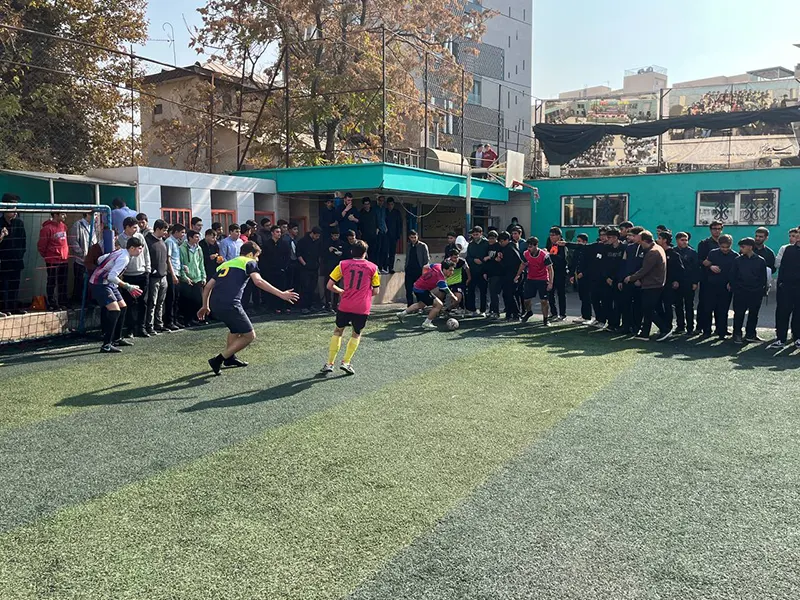 گزارش تصویری هفته هفتم لیگ فوتبال دبیرستان سلام تجریش