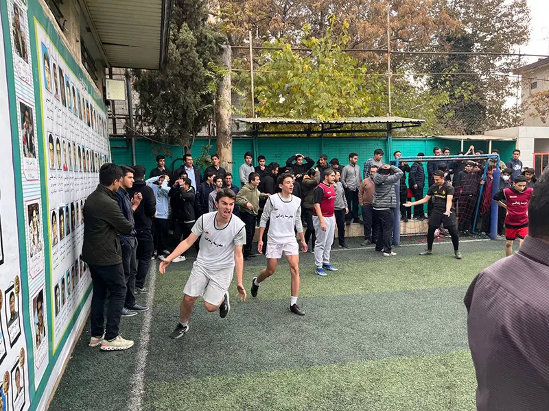 گزارش تصویری هفته هفتم لیگ فوتبال دبیرستان سلام تجریش