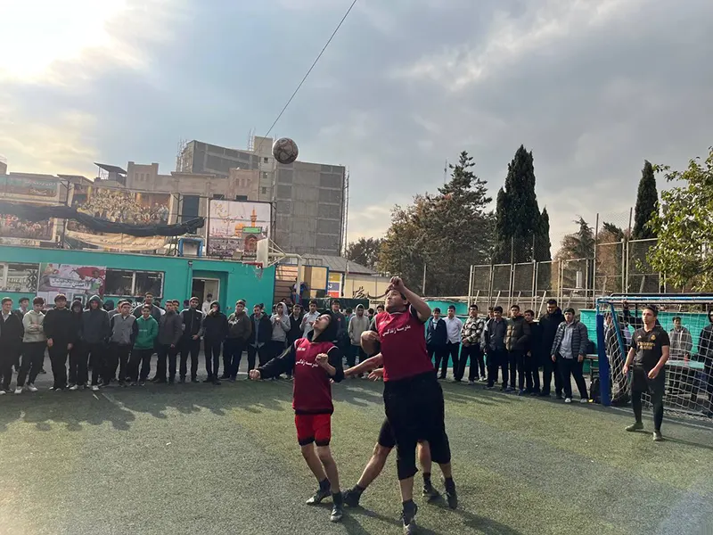 گزارش تصویری هفته هفتم لیگ فوتبال دبیرستان سلام تجریش