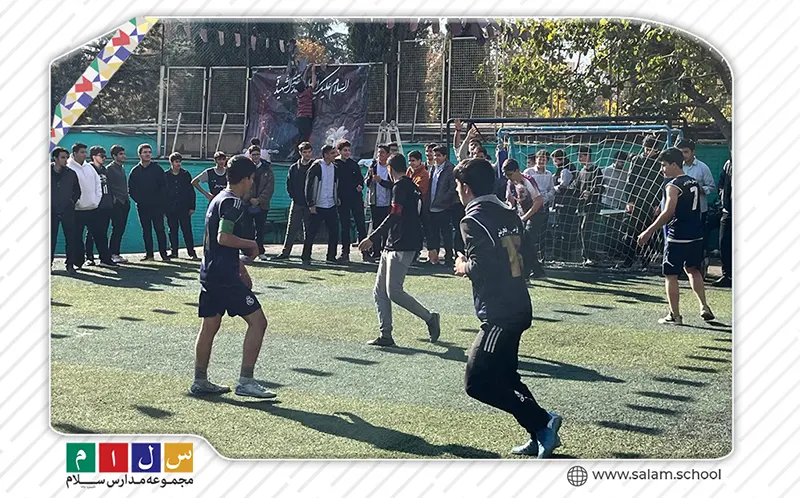 پایان هفته هفتم لیگ فوتبال دبیرستان سلام تجریش