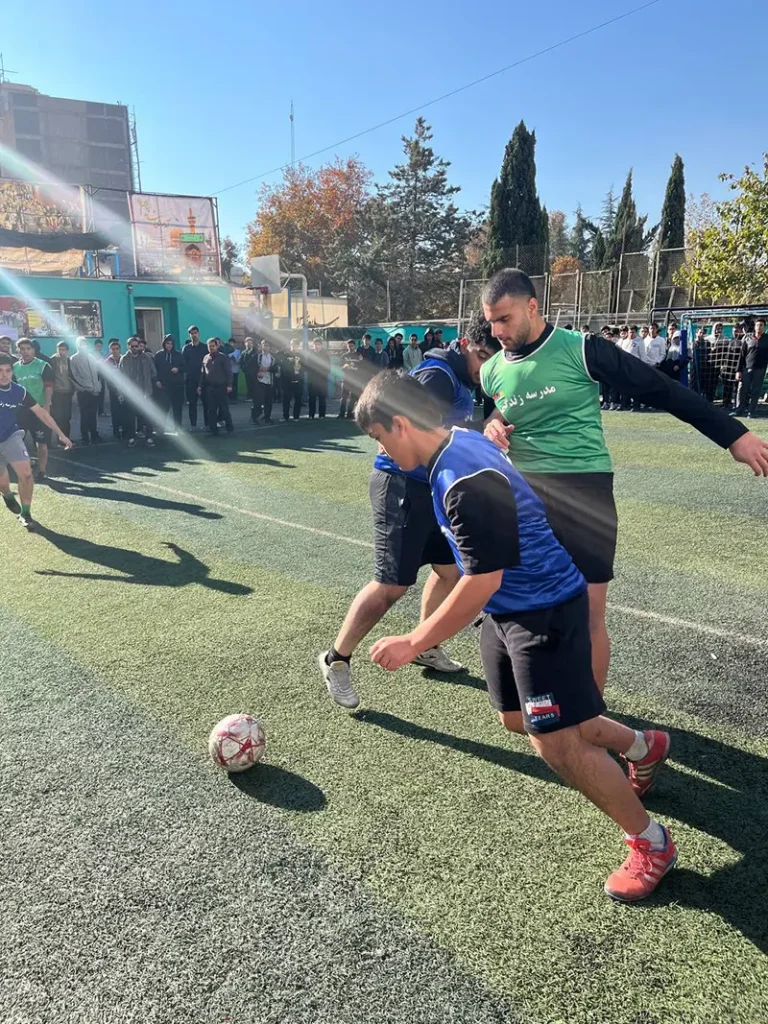 پایان هفته هفتم لیگ فوتبال دبیرستان سلام تجریش