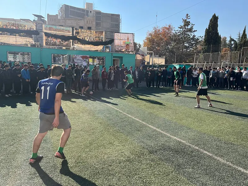 پایان هفته هفتم لیگ فوتبال دبیرستان سلام تجریش