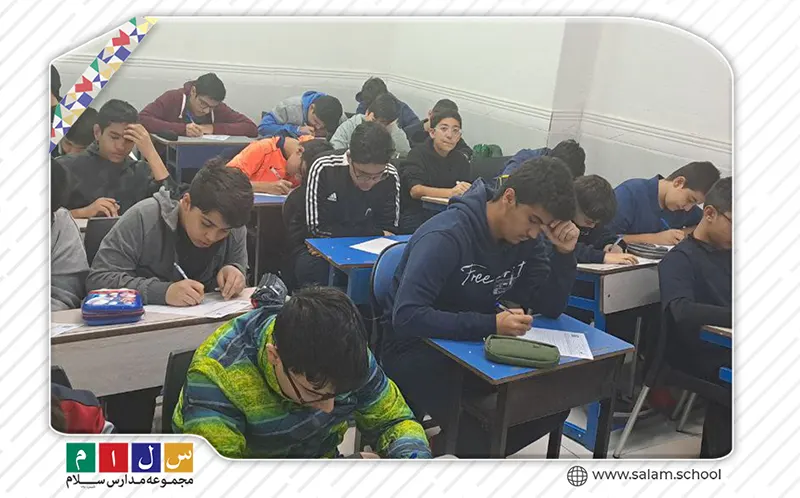 شروع آزمون های تشریحی مدارس برتر چهارشنبه ۱۴ آبان در مدرسه راهنمایی سلام تجریش