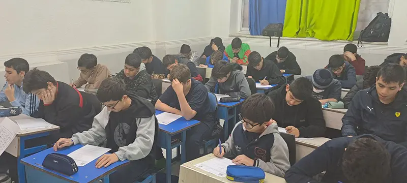 شروع آزمون های تشریحی مدارس برتر چهارشنبه ۱۴ آبان در مدرسه راهنمایی سلام تجریش