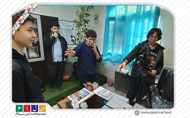 ساخت فیلم کوتاه توسط دانش‌آموز مظاهری‌ نیا برای شرکت در جشنواره اسوه حسنه