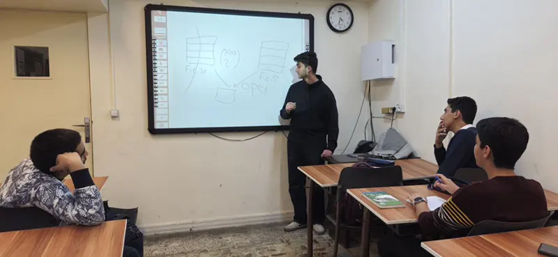 برگزاری کلاس المپیاد هوش مصنوعی در دبیرستان سلام نجمالثاقب