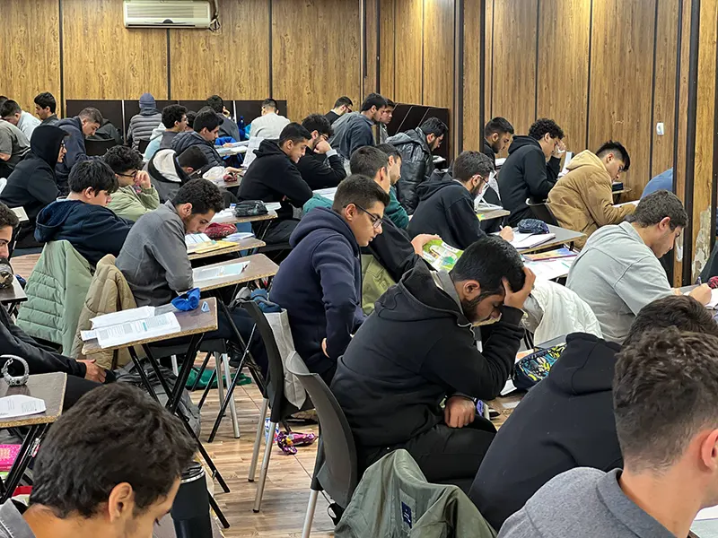 آغاز پرقدرت اردوی مطالعاتی پایه دوازدهم دوره ۲۲ دبیرستان سلام تجریش