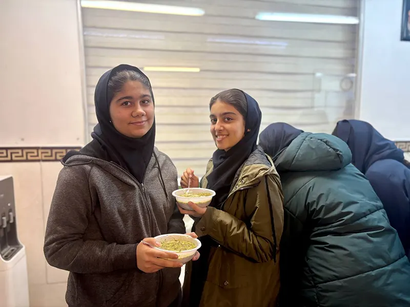 برگزاری اردو مطالعاتی پایه دوازدهم در دبیرستان دوره دوم دخترانه سلام ونک