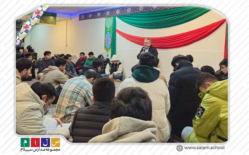 مراسم زنگ توسل دبیرستان سلام نجم‌الثاقب