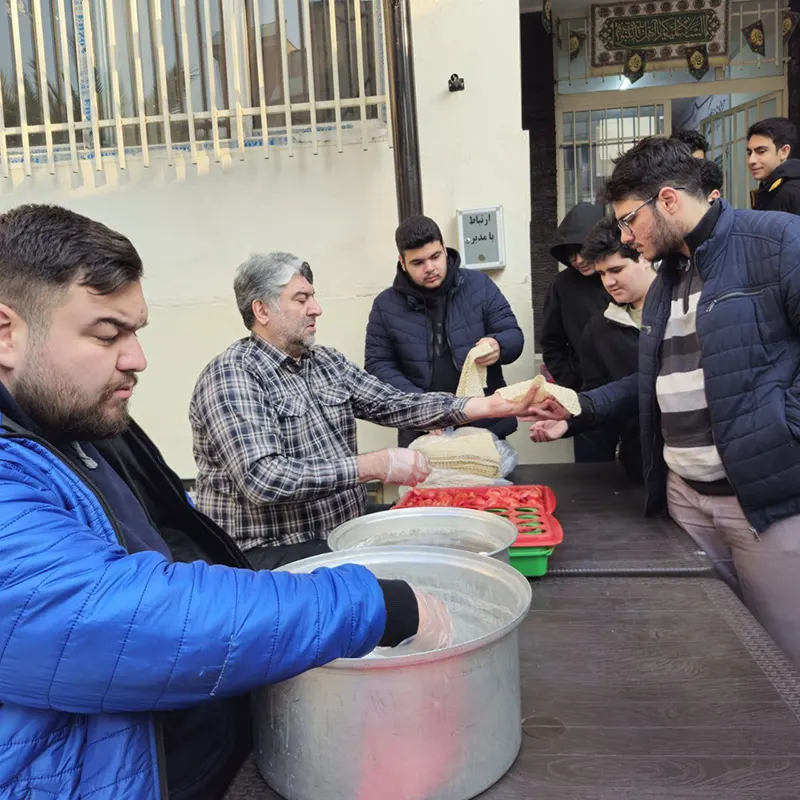 مراسم زنگ توسل دبیرستان سلام نجمالثاقب