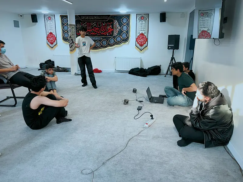 آمادگی و تکمیل کارهای فرهنگی و هنری بچههای صادقیه برای سیزدهمین جشنواره اسوه حسنه و جشنواره فردا