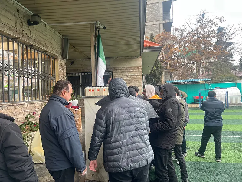 پذیرایی به مناسبت روز میلاد امیرالمومنین علی علیه السلام در دبیرستان سلام تجریش