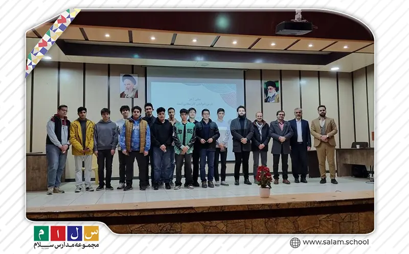 برگزاری جلسات توزیع کارنامه ترم اول پایه دهم و یازدهم در دبیرستان سلام شهید زین‌الدین