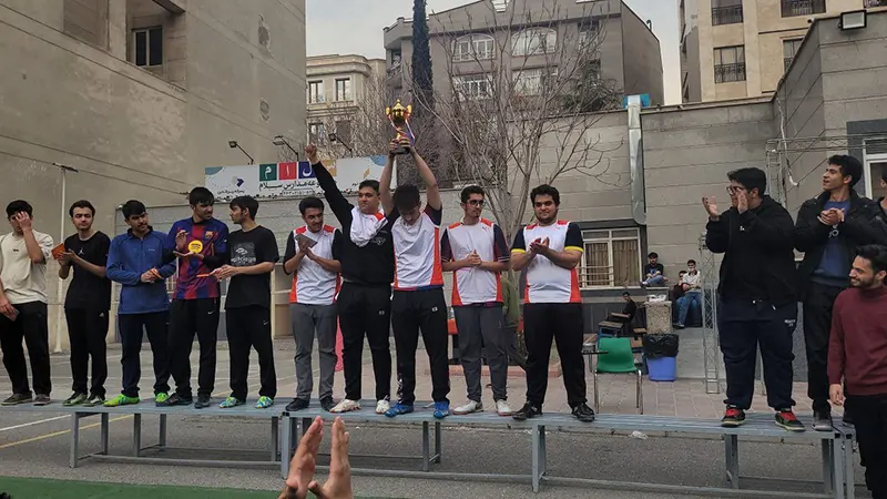 گزارش تصویری فینال و اختتامیه جام قهرمانان دبیرستان سلام شهید زین الدین