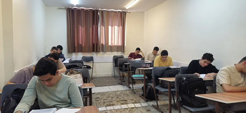برگزاری اردوی مطالعاتی آمادگی آزمون جامع در دبیرستان سلام نجم الثاقب