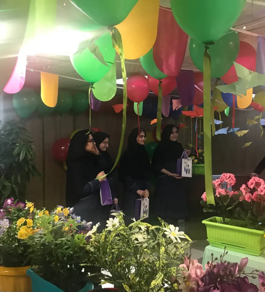 جشن سلام و سپاس دبیرستان دخترانه سلام ونک