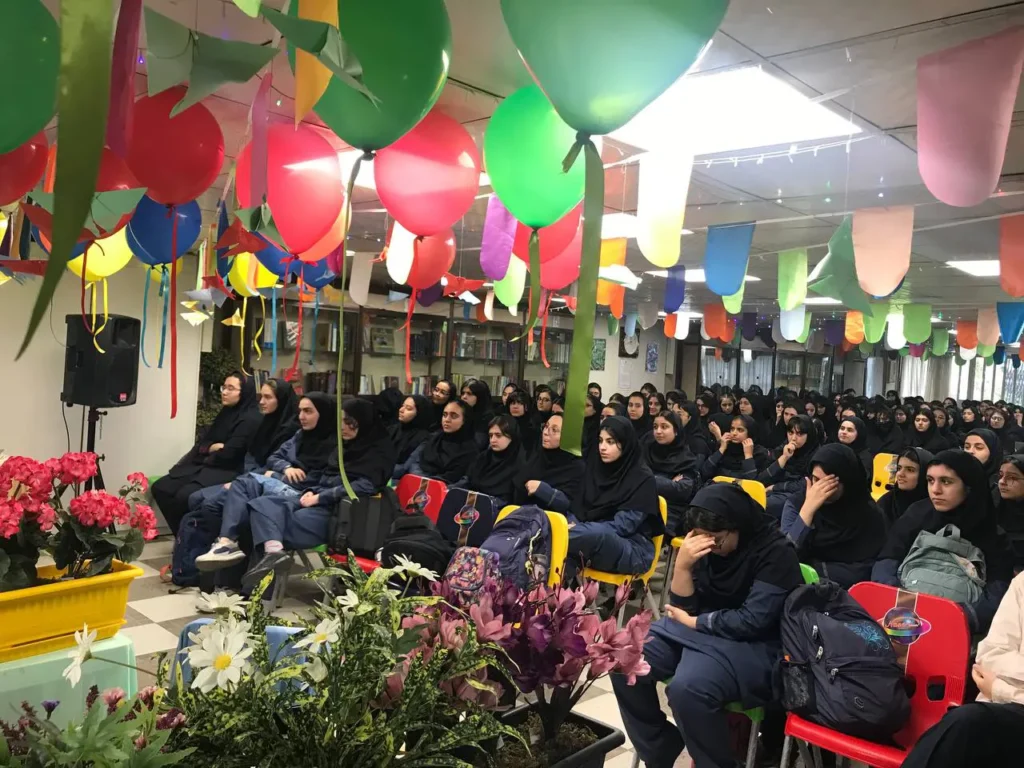 جشن سلام و سپاس دبیرستان دخترانه سلام ونک