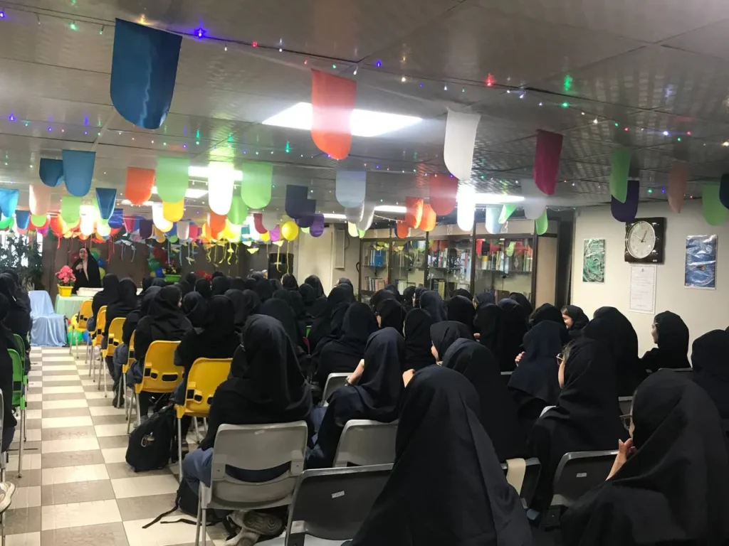 جشن سلام و سپاس دبیرستان دخترانه سلام ونک