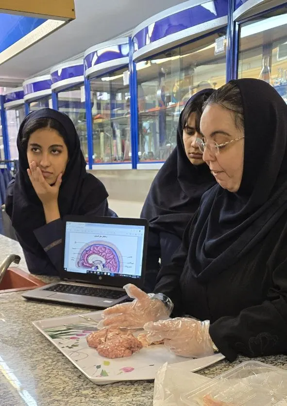 تابستان علم و خلاقیت در دبیرستان دخترانه سلام ونک