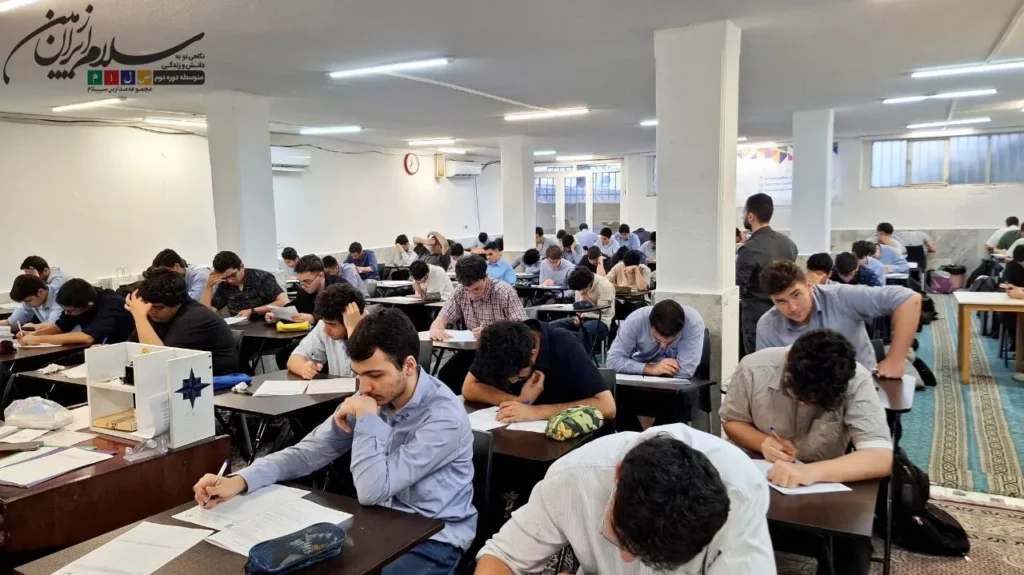 آغاز پرقدرت آزمونهای تشریحی پایه دوازدهم در دبیرستان سلام ایران زمین