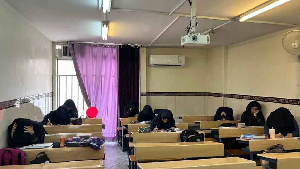گزارش تصویری اردوی مطالعاتی کنکور ۱۴۰۶ در دبیرستان دخترانه سلام ونک