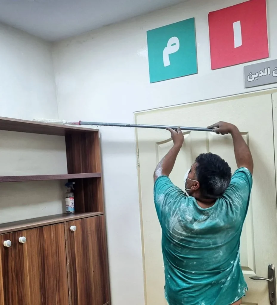 آمادهسازی و زیباسازی دبیرستان سلام شهید زینالدین برای آغاز سال تحصیلی