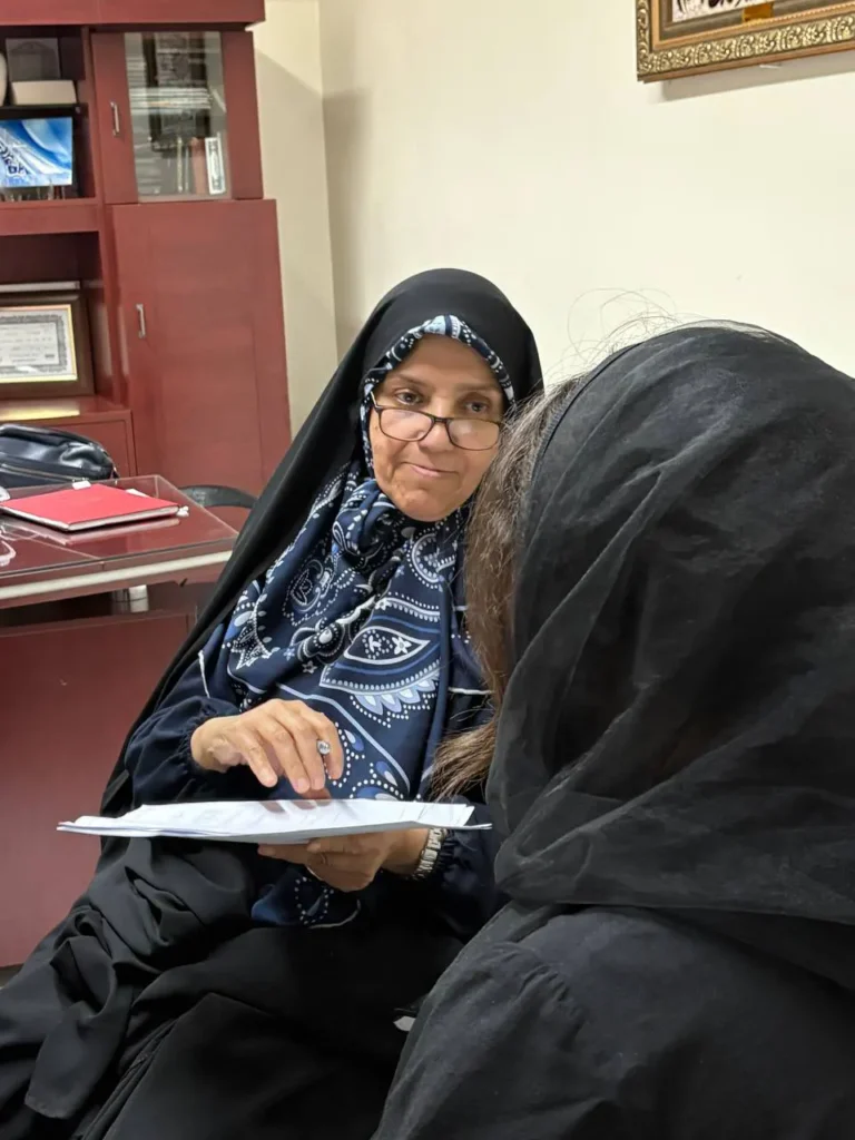 مشاوره فردی انتخاب رشته دوره ۱۴ در دبیرستان سلام فرمانیه