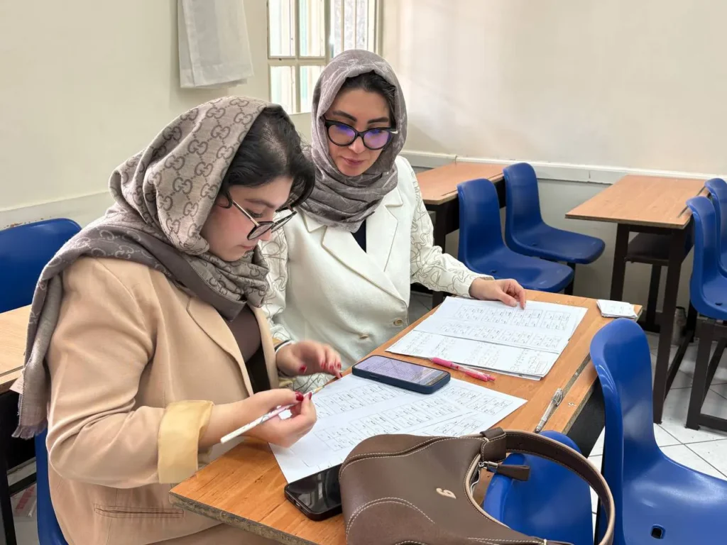 مشاوره فردی انتخاب رشته دوره ۱۴ در دبیرستان سلام فرمانیه